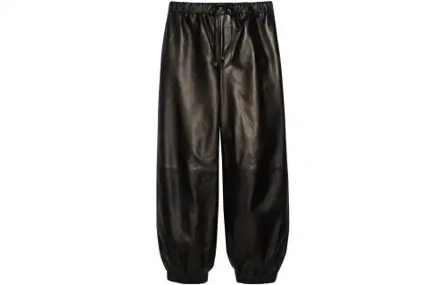 GUCCI SS23 Knitted Sweatpants Men's Black