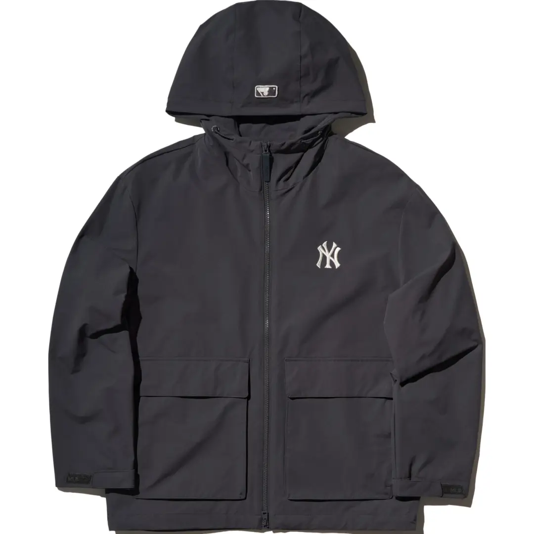 MLB Gorpcore Trench Coat Unisex Gray