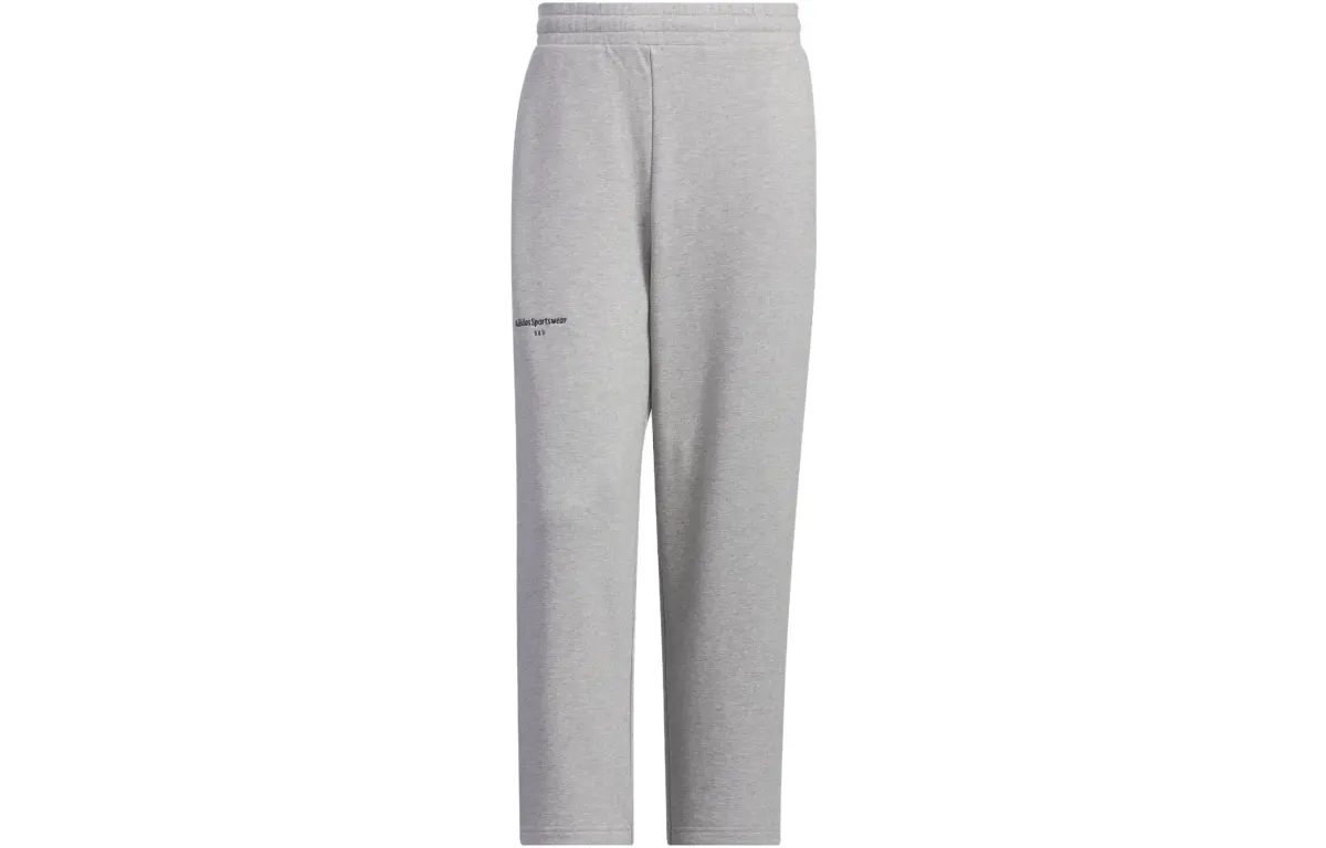 Adidas Knitted Sweatpants Men's Gray