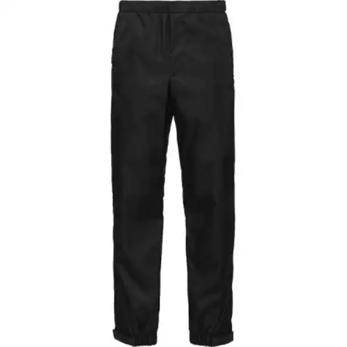 PRADA Casual Pants Men's Black Moderate Cuffed Pants
