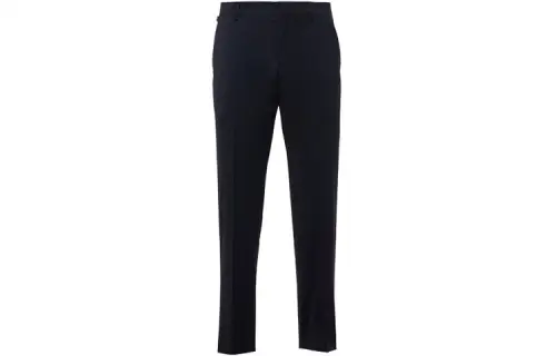 PRADA Casual Pants Men's Marine Blue Moderate Straight Fit Pants