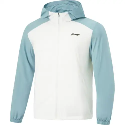 Li Ning Trench Coat Men's Standard White