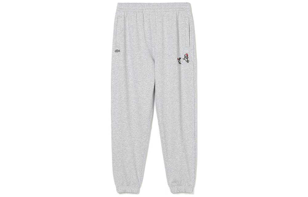 Мужские штаны LACOSTE XH7383-CCA (серые)