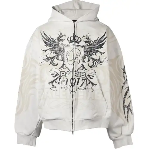 Balenciaga Zip Up Hoodie