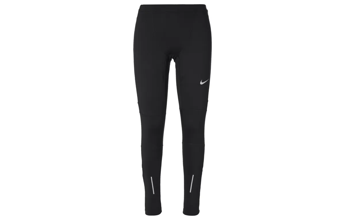 Nike Knitted Sweatpants Men's Black Moderate Cuffed Pants