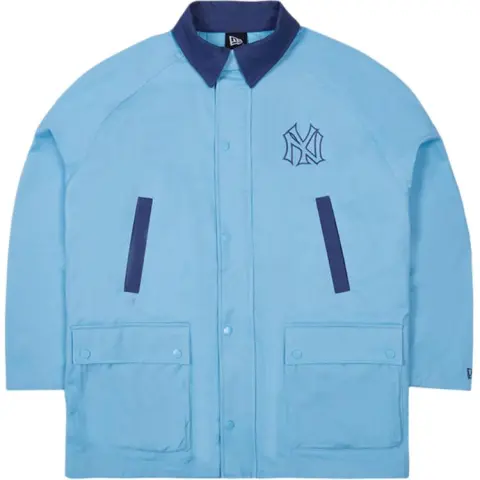 New Era Jacket Unisex Light Blue