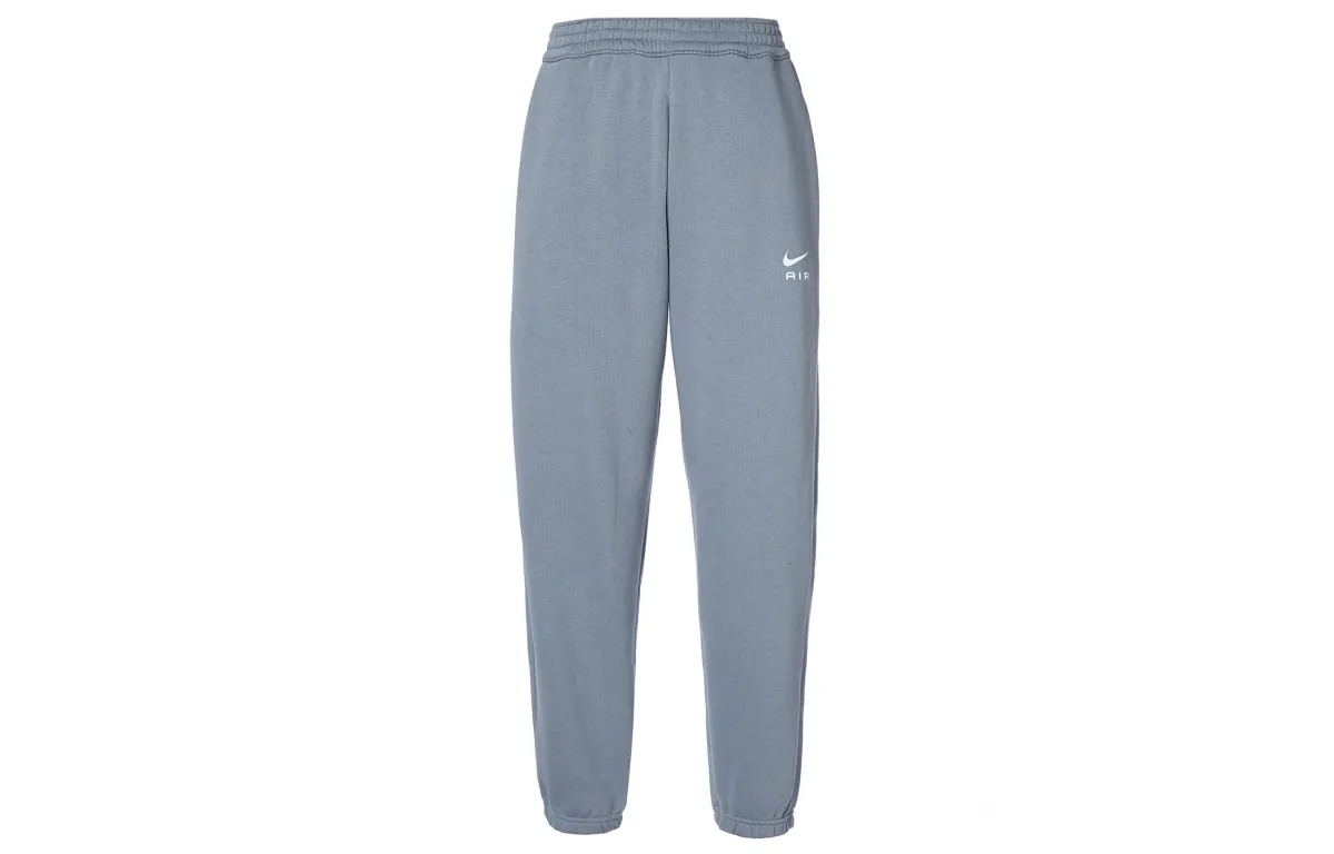 Nike Air Solid Color Elastic Cuff Casual Loose Fit Fleece Lined Knitted Sweatpants Men's