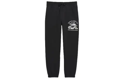 Vans TURTLE SPEED RACER Knitted Sweatpants Men's Black Moderate Other