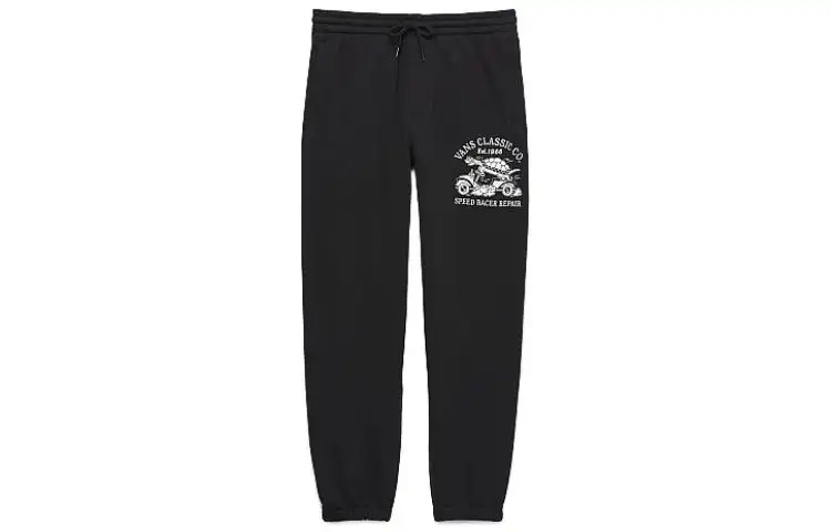 Vans TURTLE SPEED RACER Knitted Sweatpants Men's Black Moderate Other