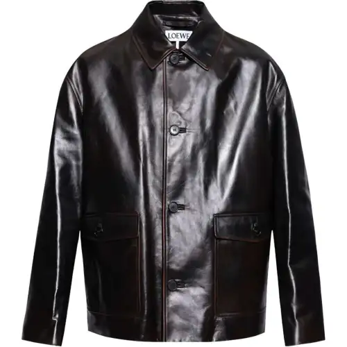 Loewe nappa leather jacket