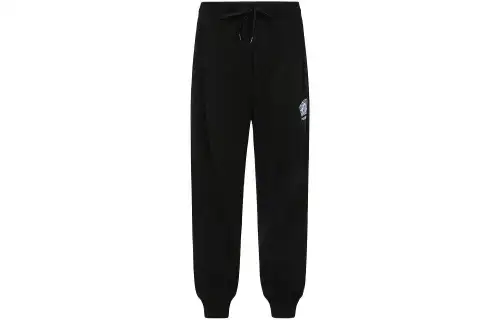 EVISU Knitted Sweatpants Men's Black