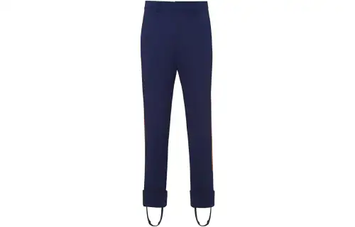 PRADA Casual Pants Men's Blue Moderate Straight Fit Pants