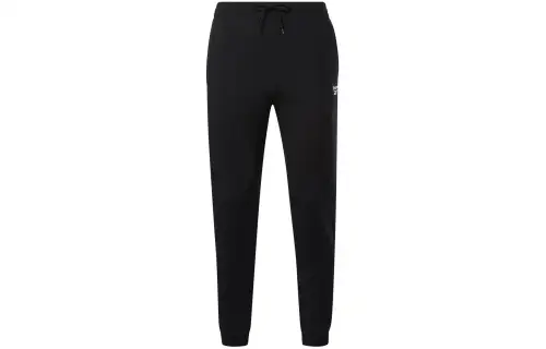 Reebok RI LEFT LEG JOGGER Knitted Sweatpants Men's Black