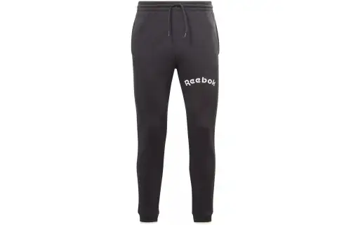 Reebok RI ARCH LOGO JOGGER Knitted Sweatpants Men's Black