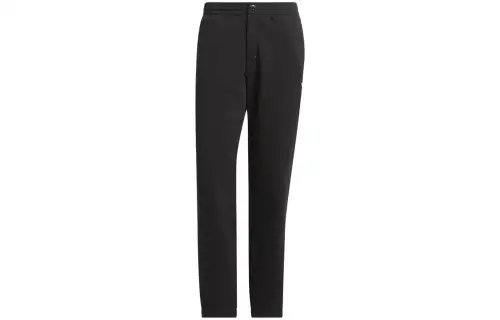 Adidas Originals Knitted Sweatpants Unisex Black Moderate Straight Fit Pants