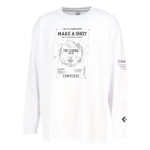 Converse SS25 T Shirt Unisex White