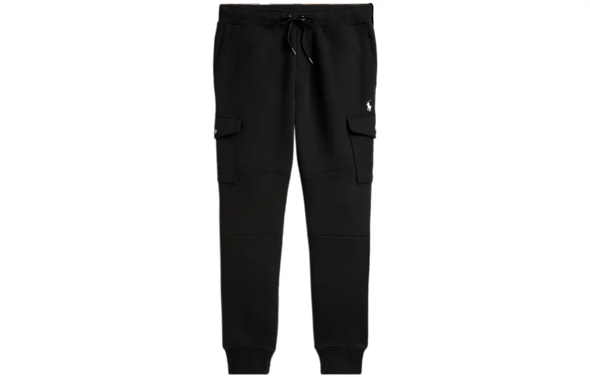 Polo Ralph Lauren SS23 Knitted Sweatpants Men's Black