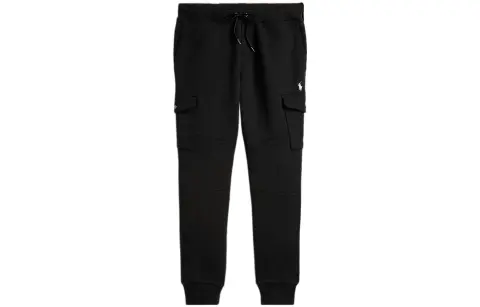 Polo Ralph Lauren SS23 Knitted Sweatpants Men's Black