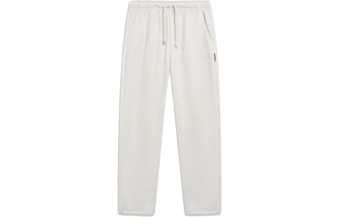 Li Ning Badfive Knitted Sweatpants Men's Heather Gray Tile Gray