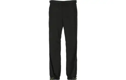 PRADA Knitted Sweatpants Men's Black Moderate Straight Fit Pants