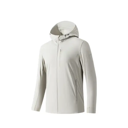 Anta Outdoor Collection Jackets & Coats Men's Bright Gray Green