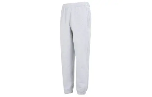 Adidas Originals Knitted Sweatpants Men's Gray Moderate Cuffed Pants