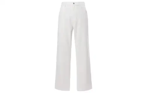 UNIQLO Jeans Men's Ivory Moderate Straight Fit Pants