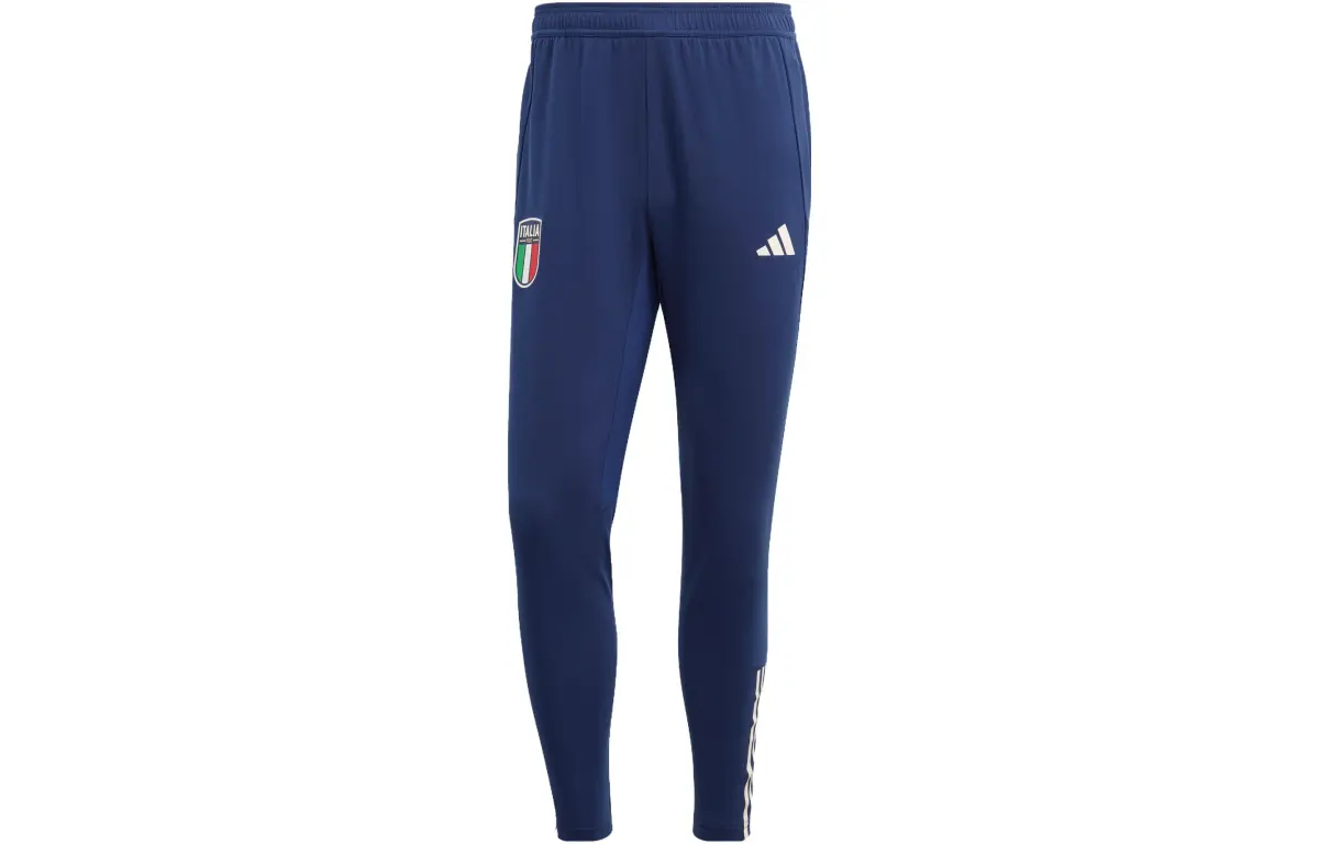 Adidas Italy Knitted Sweatpants Men's Dark Blue Moderate Other