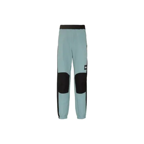 THE NORTH FACE FW22 Pioneer Design Series Knitted Sweatpants Men's Blue Moderate Cuffed Pants