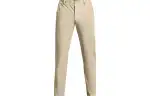 Under Armour Knitted Sweatpants Men's Khaki Moderate Straight Fit Pants