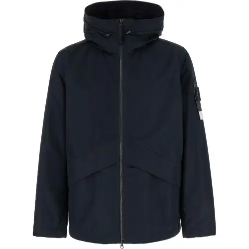 STONE ISLAND Zipped Hooded Jacket