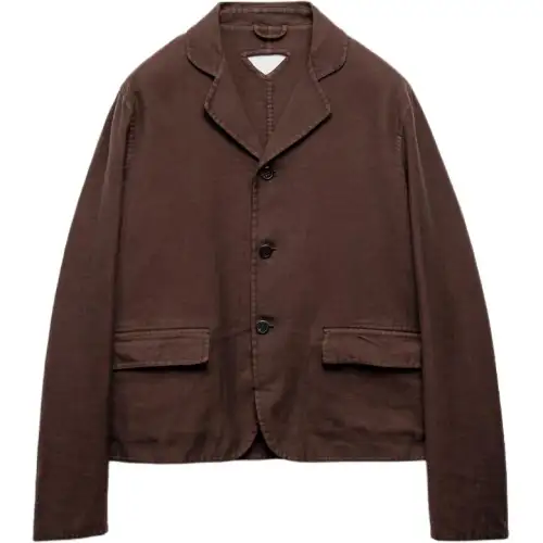 PRADA Jackets & Coats Men's Brown