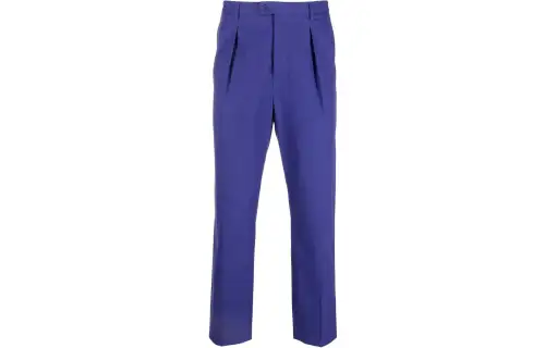 SAINT LAURENT High-waisted Tailored Cropped Trousers