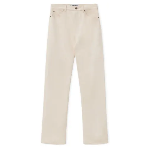 LOEWE Jeans Men's Beige Moderate Straight Fit Pants