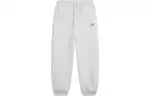 Li Ning Sports Fashion Collection Knitted Sweatpants Men's Heather Gray Deep Antarctic Gray Thickened Sweatpants