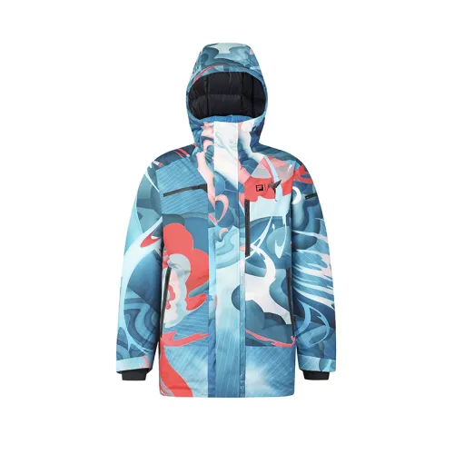 FILA Down Jacket Men's All Over Print