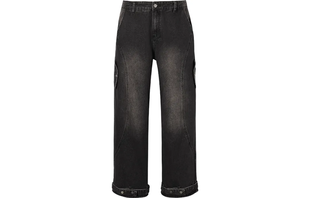 EPTISON Jeans Unisex Moderate Straight Fit Pants