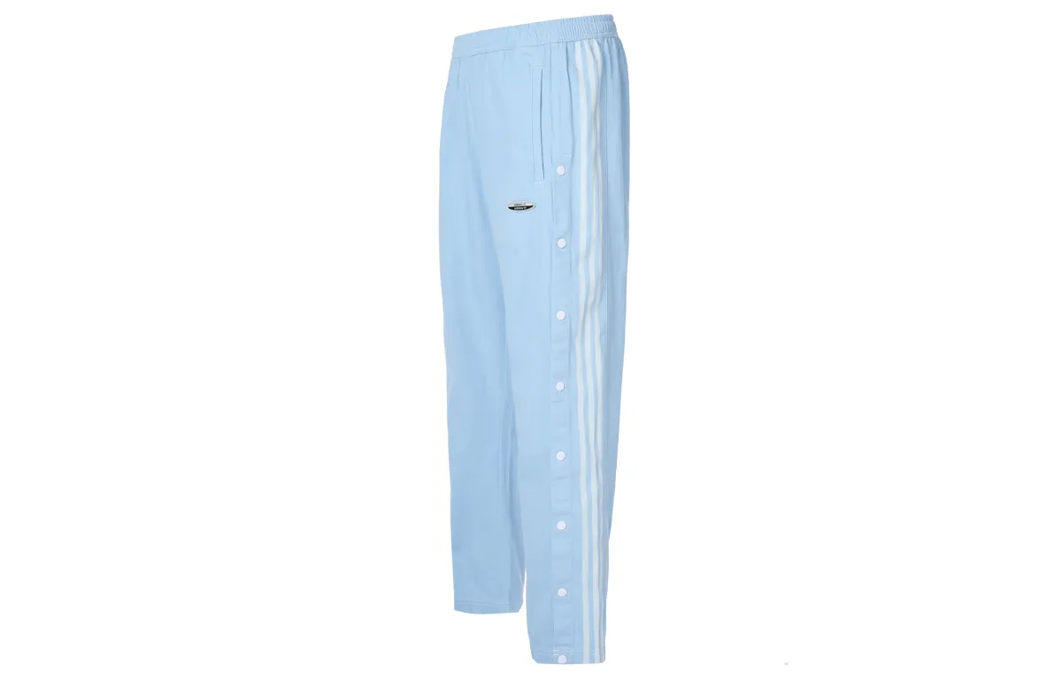 Adidas Casual Pants Men's Blue Moderate Slim Fit Pants