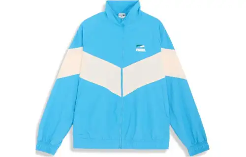 PUMA Skateboard Woven Jackets & Coats Men's Blue