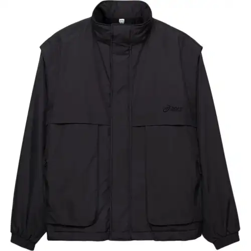 Asics AW24 CONVERTIBLE PADDED BLOUSON Jackets & Coats Unisex Black