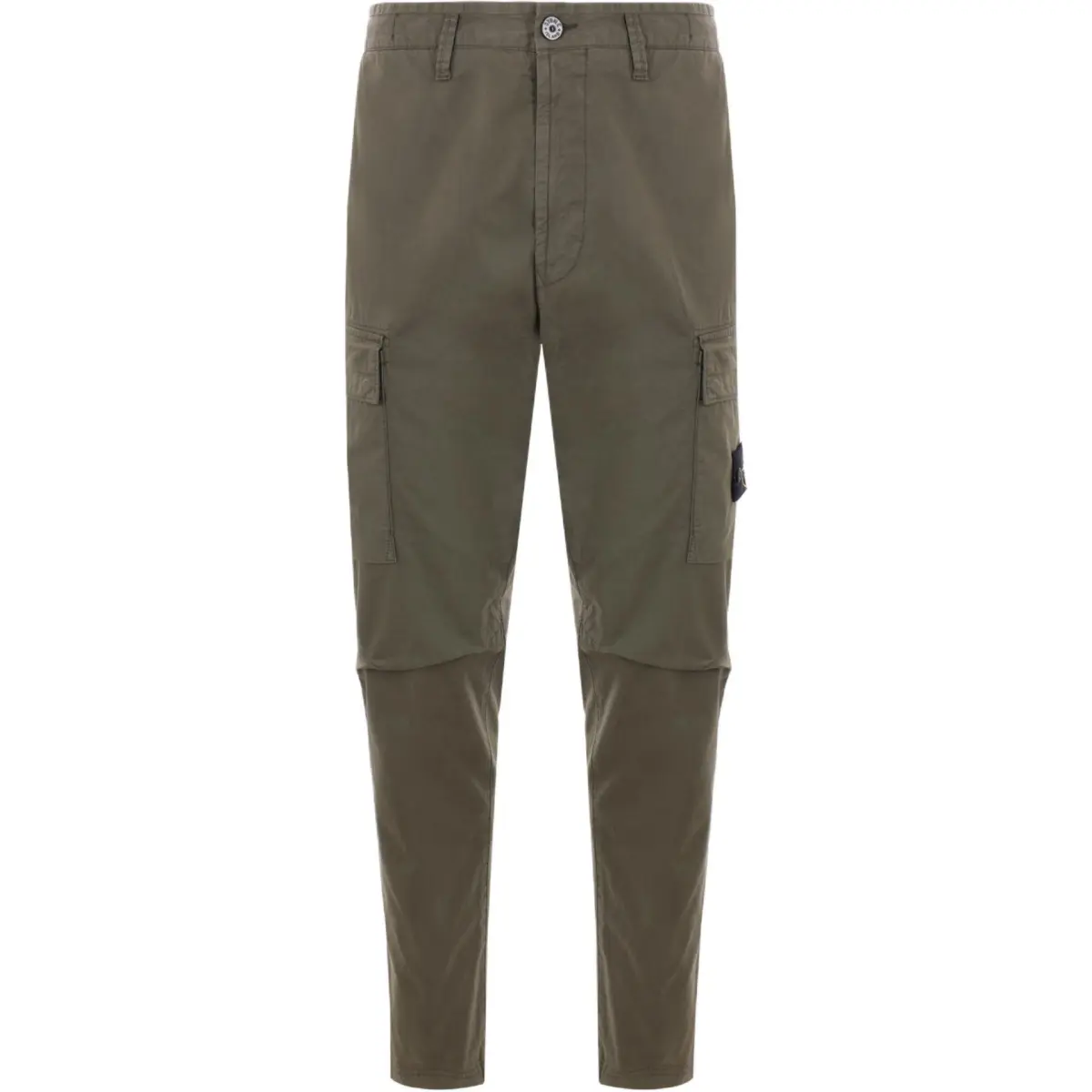 Stone Island Compass-badge slim-cut cargo trousers