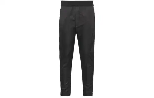 PRADA Casual Pants Men's Black Moderate Straight Fit Pants