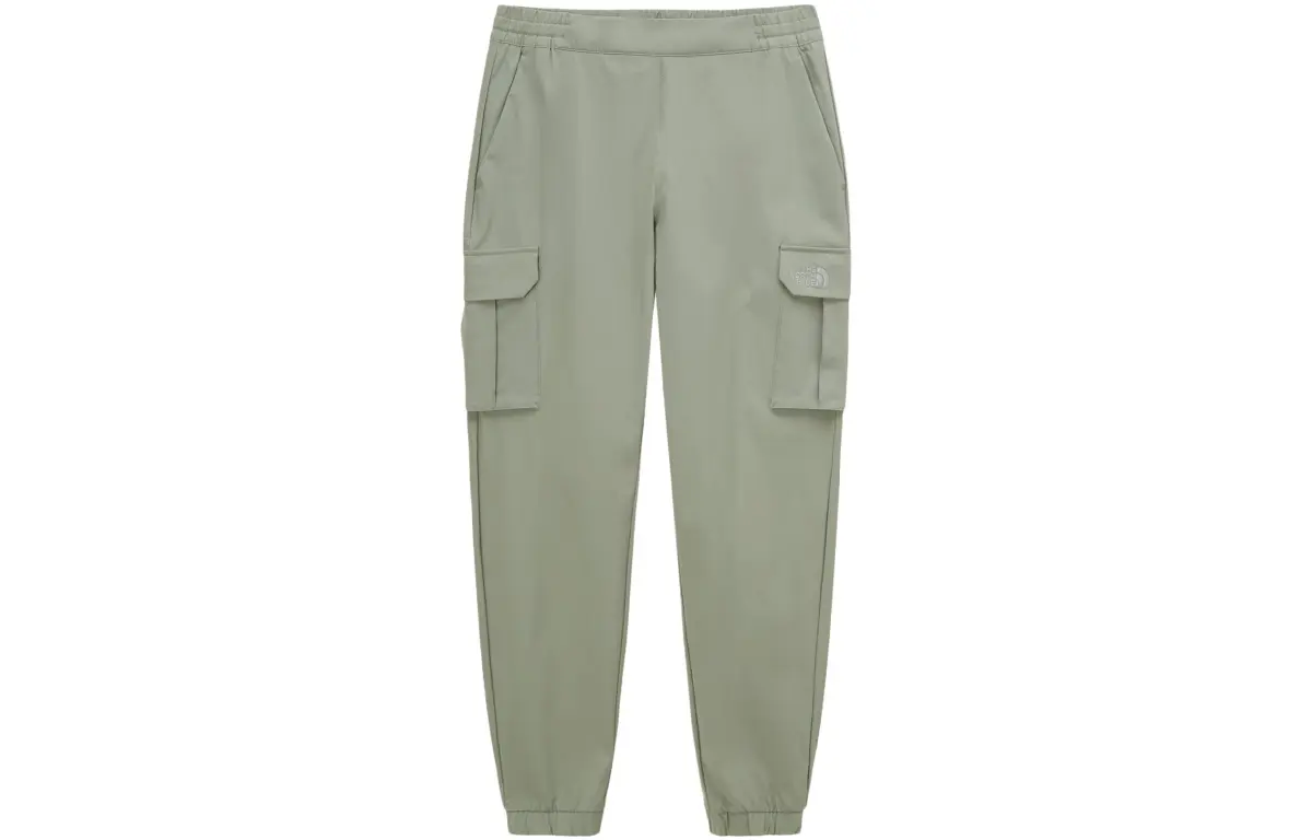 THE NORTH FACE Knitted Sweatpants Unisex Gray Green