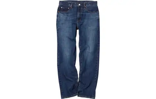 UNIQLO Jeans Unisex Blue Moderate Straight Fit Pants