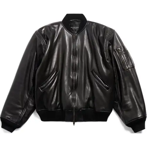 Balenciaga Bomber Zip Up Jacket