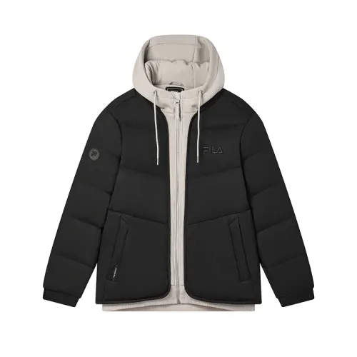 FILA Down Jacket Men's Jet Black