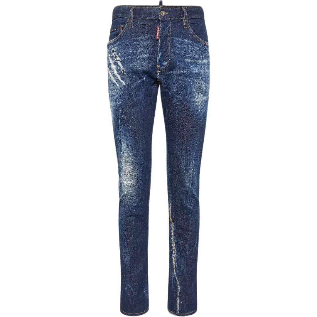 Dsquared2 Dark Cb Wash Cool Guy Distressed Jeans