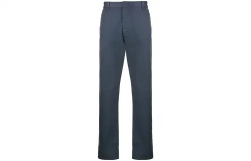 PRADA Casual Pants Men's Blue Moderate Straight Fit Pants