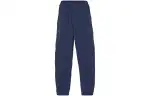 Timberland Knitted Sweatpants Men's Dark Blue Moderate Cuffed Pants