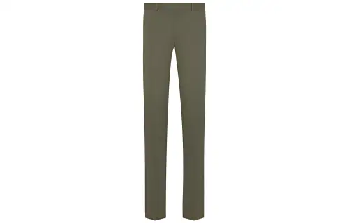 DIOR Quarterly New Products Casual Pants Men's Olive Moderate Straight Fit Pants